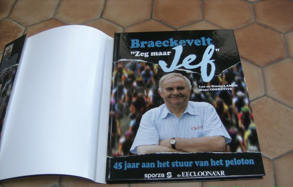 Huldeboek Jef Braeckeveld "Zeg maar Jef" 2007, Ophalen, Nieuw