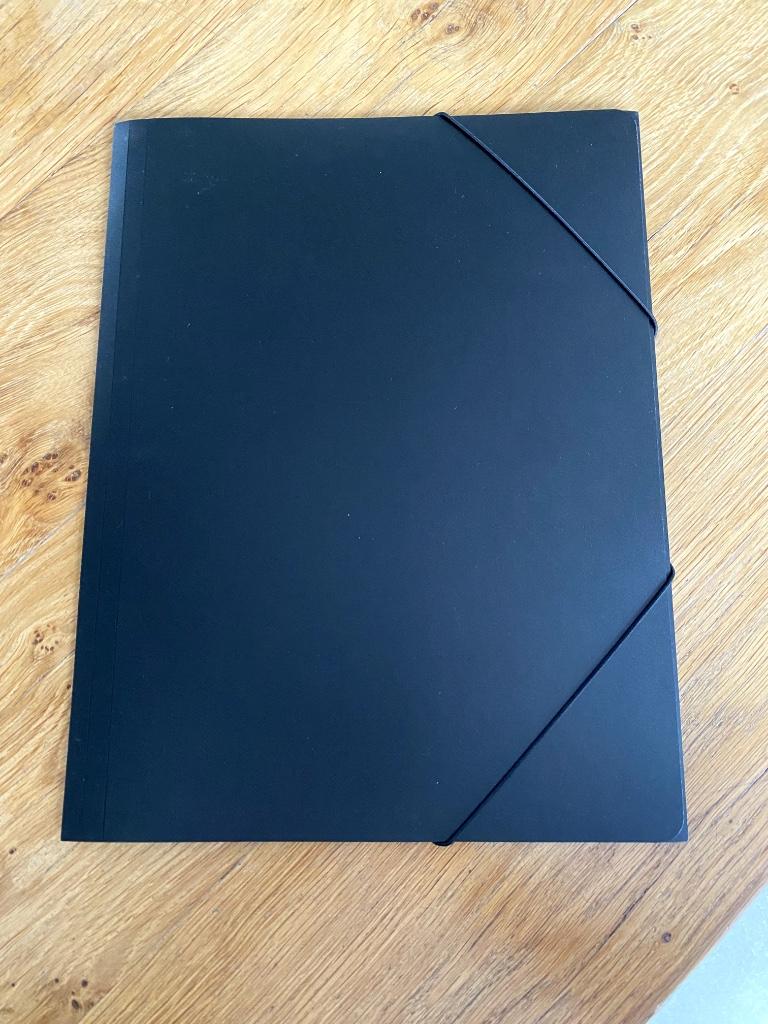 Zwarte plastic elastomap Pagna, Ophalen of Verzenden, Nieuw