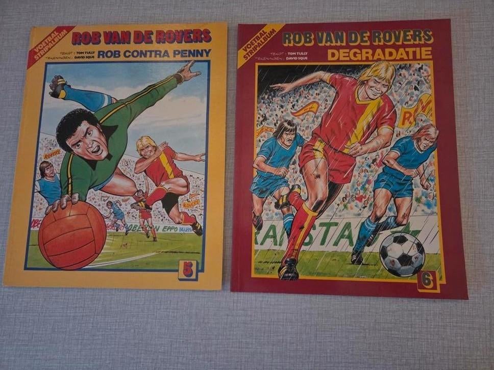 2 x Rob Van De Rovers, 1ste drukken., Boeken, Tom Tully, Ophalen of Verzenden, Zo goed als nieuw, Meerdere stripboeken