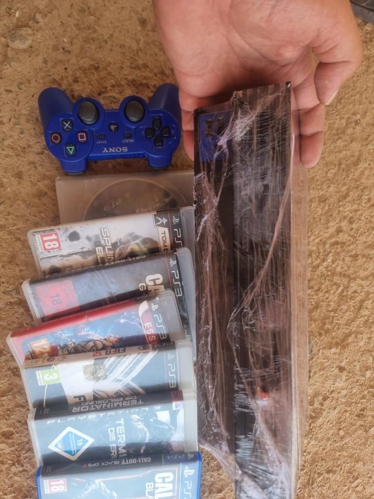 PlayStation 2+ 7 jeux, Enlèvement ou Envoi, Comme neuf
