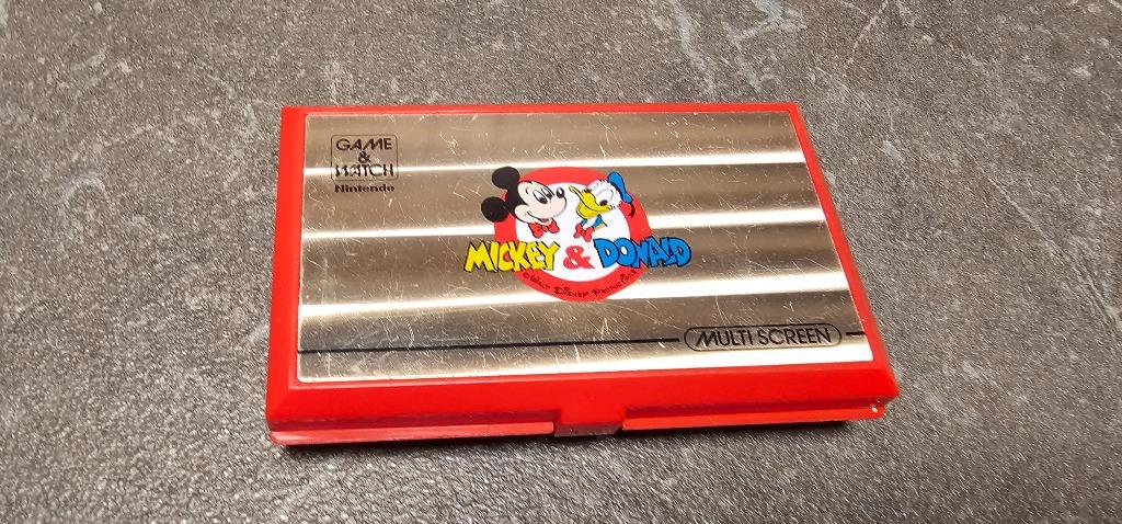 Game & Watch Mickey & Donald multiscreen, Enlèvement ou Envoi, Utilisé