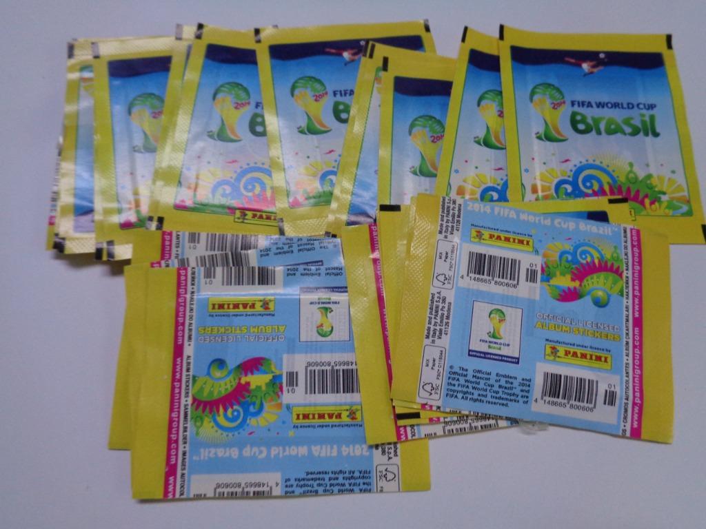 PANINI voetbal STICKERS WORLD CUP 2014 GESLOTEN ZAKJES 25X, Hobby en Vrije tijd, Stickers en Plaatjes, Ophalen of Verzenden