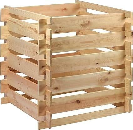 Bac à compost en bois | LIVRAISON GRATUITE, Neuf, -, DOBAR, -