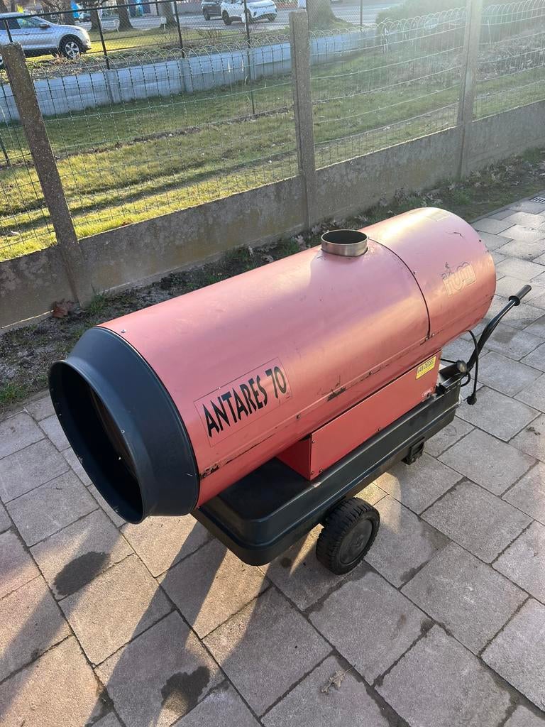 Heteluchtkanon met uitlaat ITM ANTARES 70, Doe-het-zelf en Bouw, Ophalen, Gebruikt
