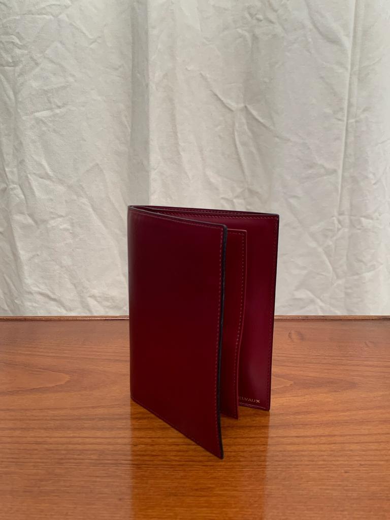 Portefeuille DELVAUX (Cuir), Enlèvement ou Envoi, Neuf, Rouge, Cuir