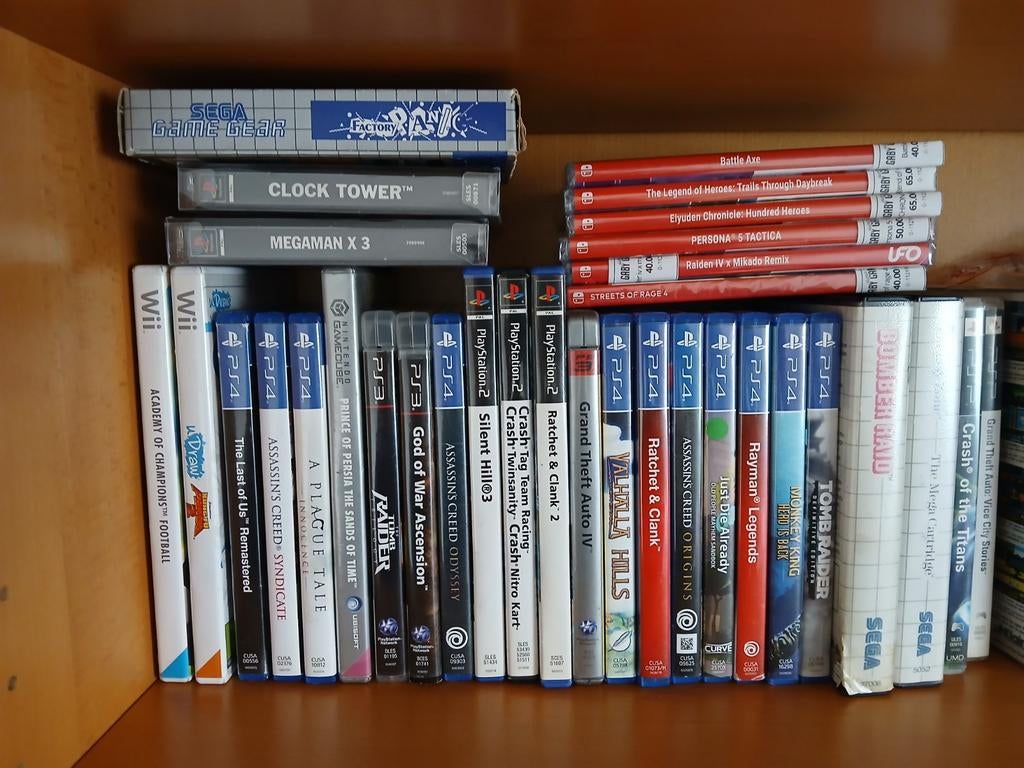 Jeux ps4,switch,ps3,sega,ps1..., Enlèvement ou Envoi, Utilisé