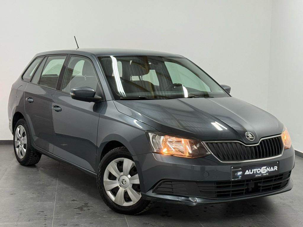Skoda Fabia SW 1.2 TSI EU6 - Airco - Carnet, Autos, 1197 cm³, Argent ou Gris, Achat, Euro 6