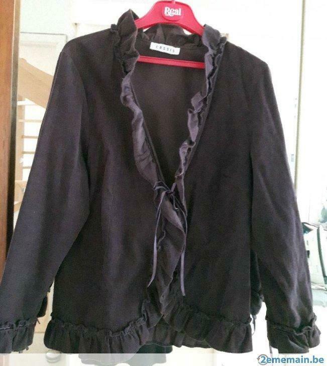 petite veste brune 40 en velours milleraies marron, Vêtements | Femmes, Enlèvement ou Envoi, Comme neuf