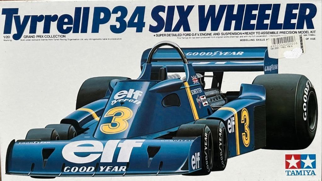 Tyrrell P34 Six Wheeler échelle 1:20, Hobby & Loisirs créatifs, Modélisme | Voitures & Véhicules, Neuf, Voiture, Plus grand que 1:32