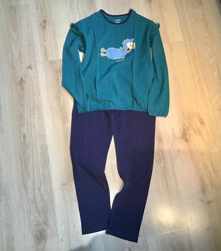 Pyjama Woody maat 152, Nacht- of Onderkleding, Gebruikt, Meisje, Ophalen of Verzenden