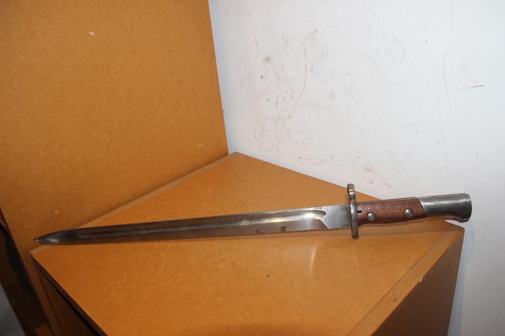 België Bajonet Mauser M-1924 WW2, Verzenden, Landmacht, Mes of Dolk
