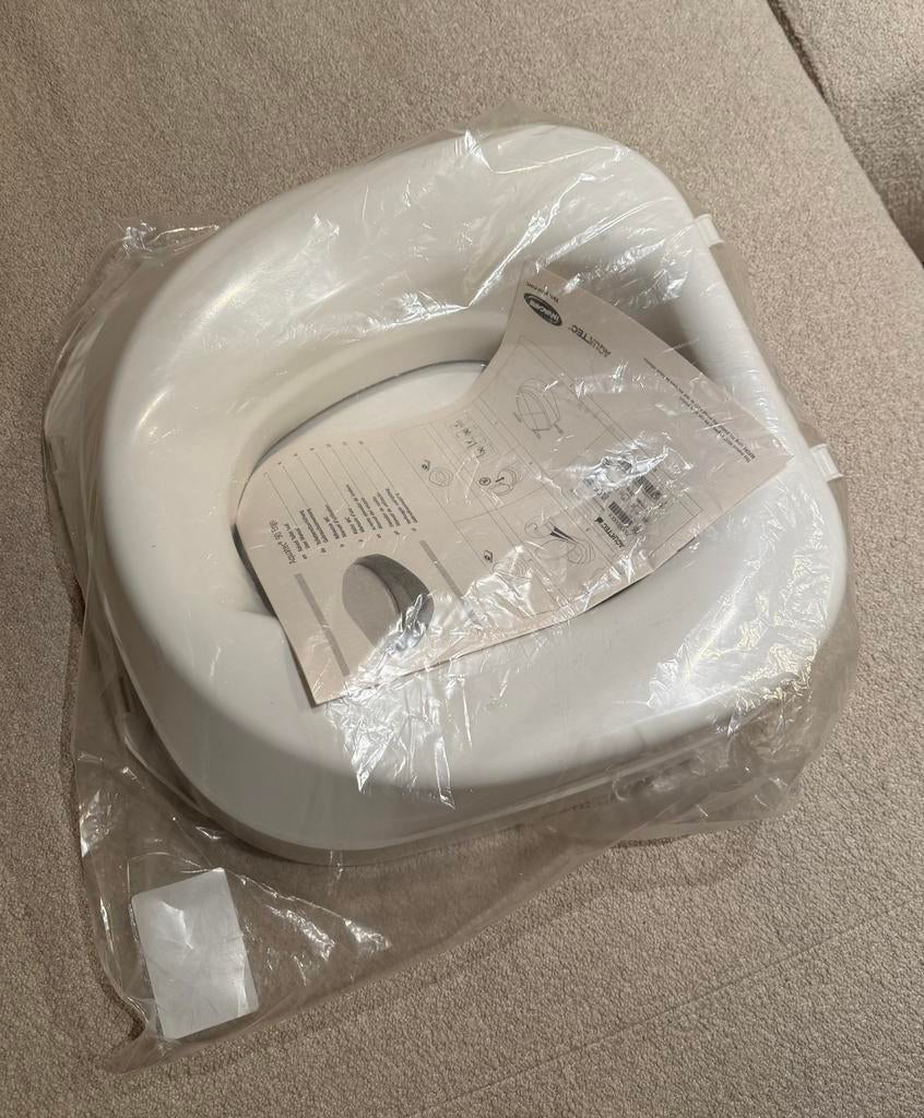 Wcverhoger/toiletverhoger met deksel NIEUW in verpakking, Enlèvement, Neuf