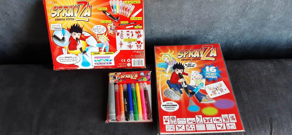 SPRAYZA, Ophalen of Verzenden, Zo goed als nieuw, Papier, Schets- of Tekenboek
