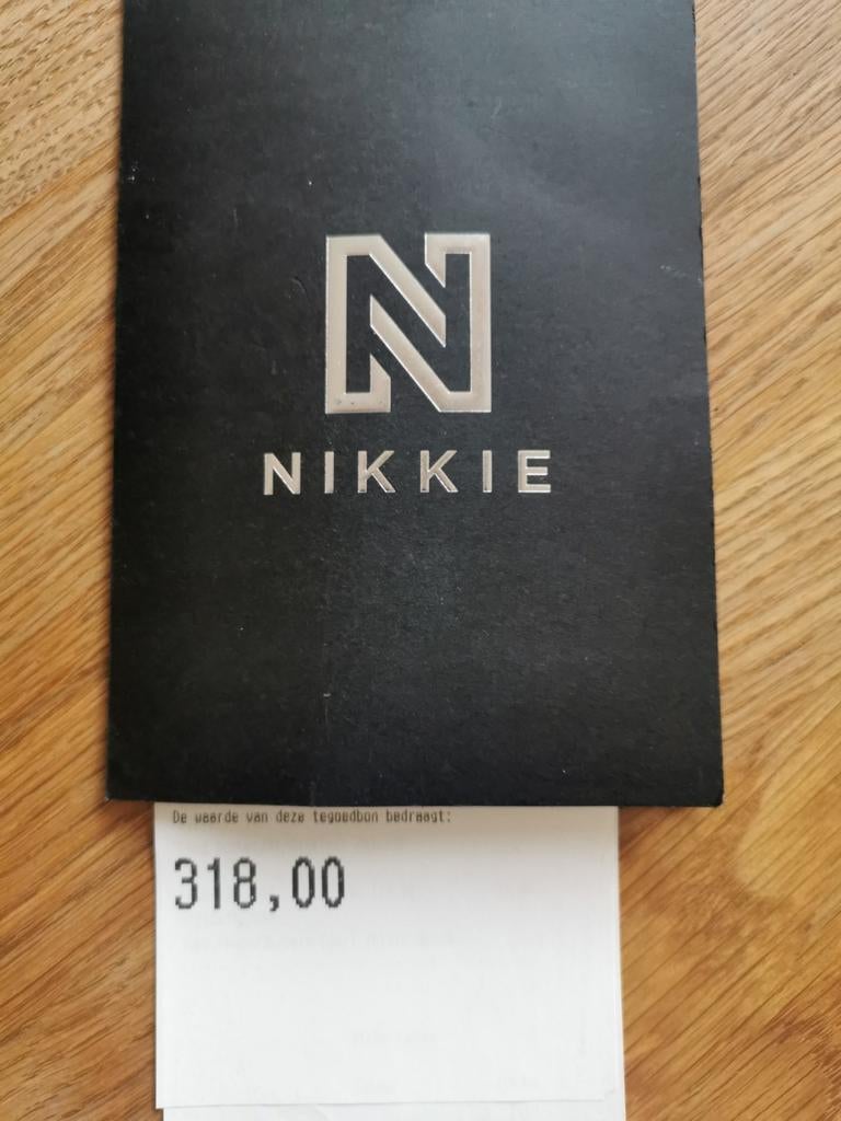 Bon voor kledij in boetiek Nikkie