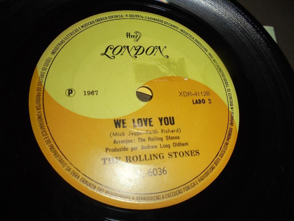 stones   we love you/dandelion 1967, Ophalen of Verzenden, Zo goed als nieuw