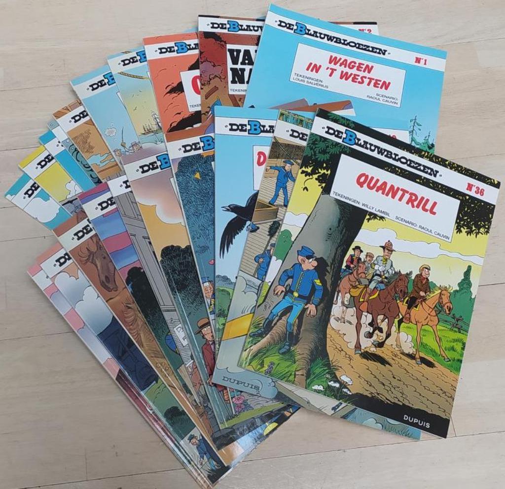 strips De Blauwbloezen, Enlèvement