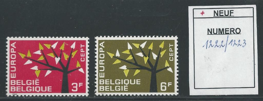 Belgique Neufs ** Liste 01 de 1222 à 1896 (séries), Enlèvement ou Envoi, Jeux olympiques