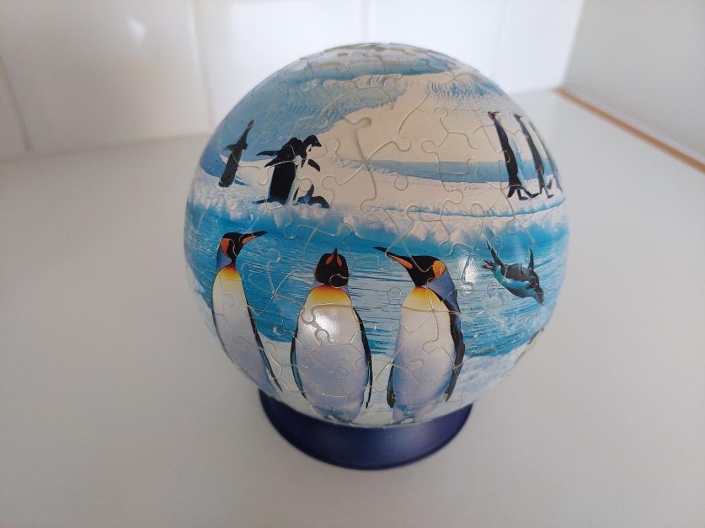 Ravensburger Ball Puzzle Pinguings - 240 stukjes, Ophalen of Verzenden, Minder dan 500 stukjes, Gebruikt, Rubik's of 3D-puzzel