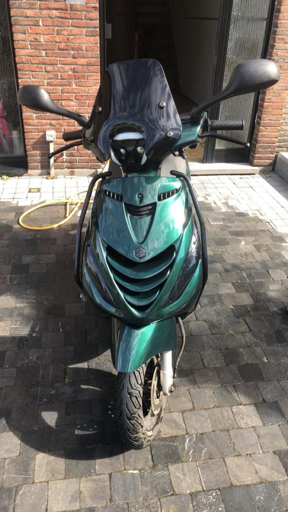 Piaggiozip 50cc b klasse 4t(start moeilijk)ruilen tegen 70cc, Ophalen, Zip, Benzine, 50 cc