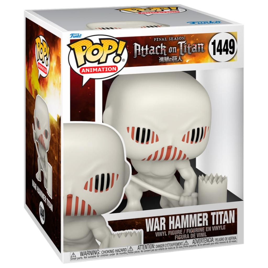 Funko POP Attack On Titan - War Hammer Titan (1449), Neuf, Enlèvement ou Envoi, Funko, Supportemea@funko.com