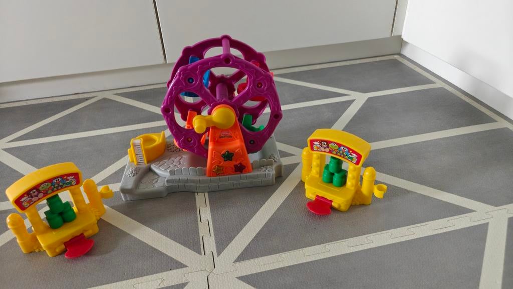 Fisher Price muzikaal reuzenrad, Ophalen