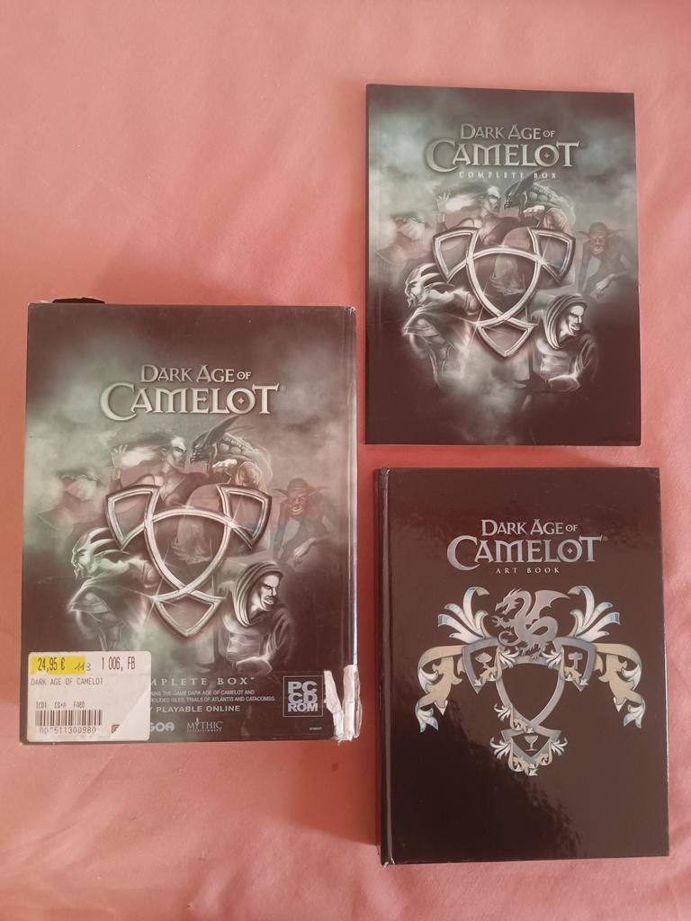 Dark Age of Camelot complete doos voor PC, Ophalen of Verzenden, Gebruikt, Avontuur en Actie, Vanaf 12 jaar