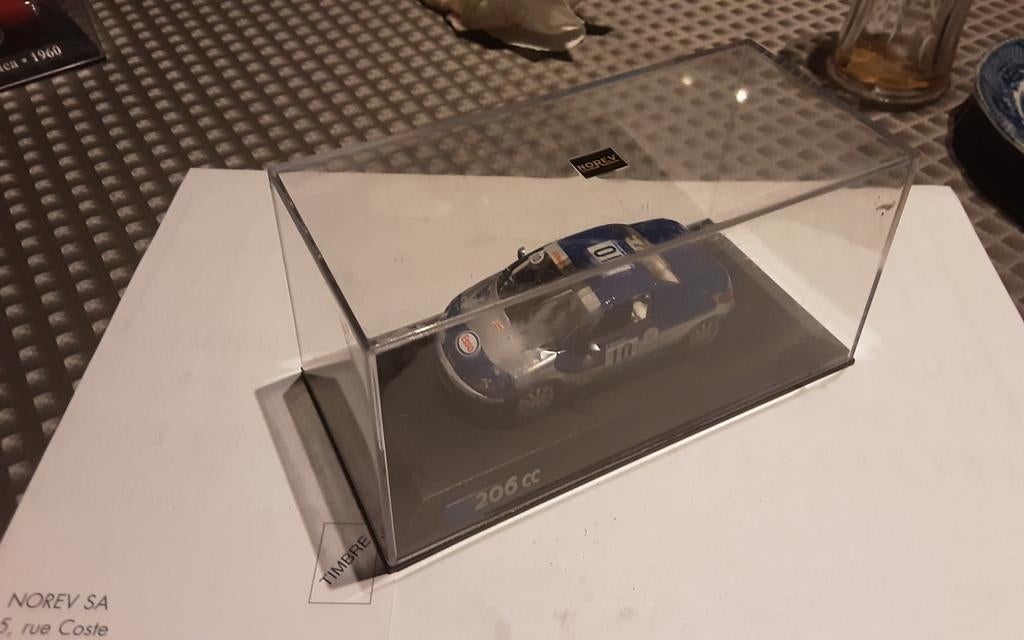 PEUGEOT 206 cc cup miniatuur, Enlèvement ou Envoi, Neuf, Norev