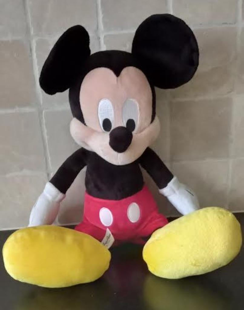 Knuffel Mickey Mousse, Ophalen of Verzenden, Mickey Mouse, Zo goed als nieuw, Knuffel
