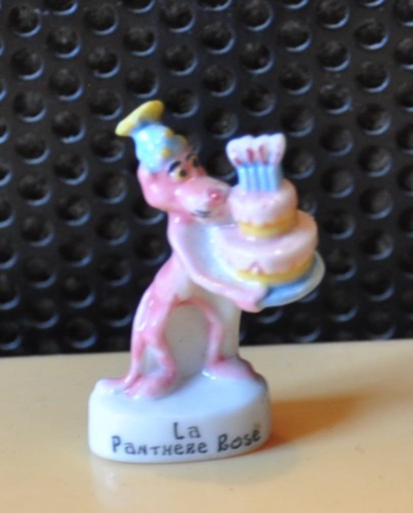 feve en porcelaine la panthere rose, Enlèvement ou Envoi, Comme neuf