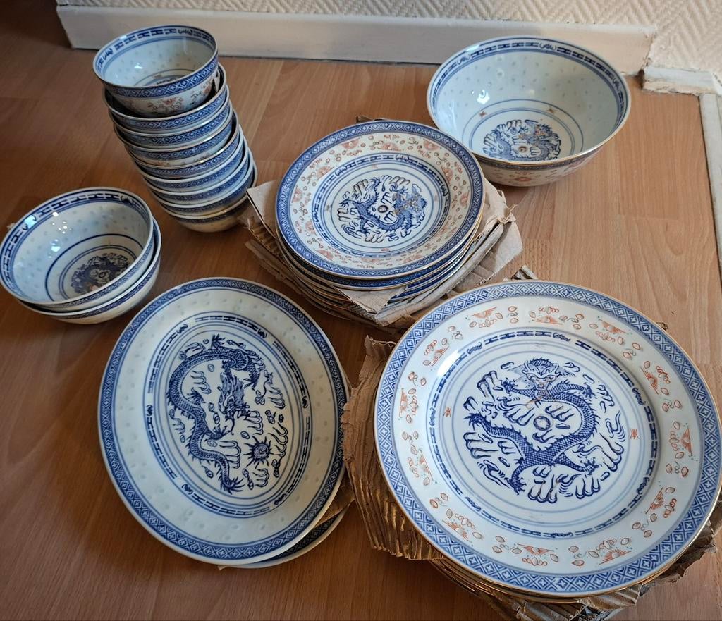 Service de table chinois, Enlèvement