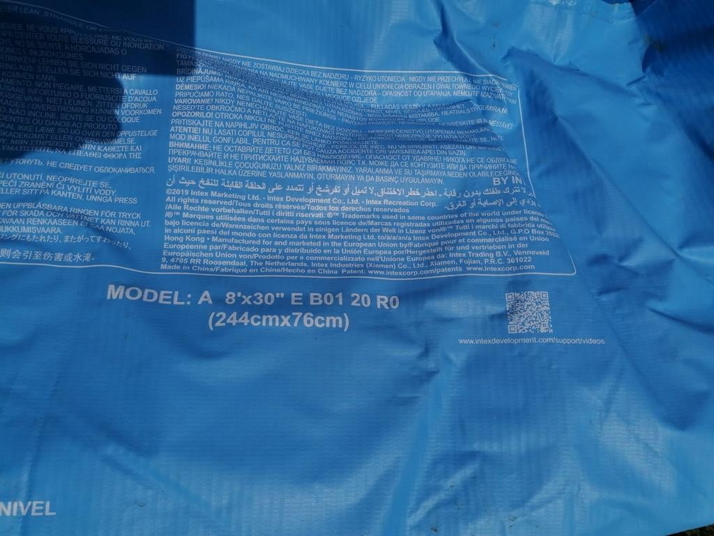 Zwembad met waterfilter pomp inhoud +-3000 liter, Enlèvement, Utilisé