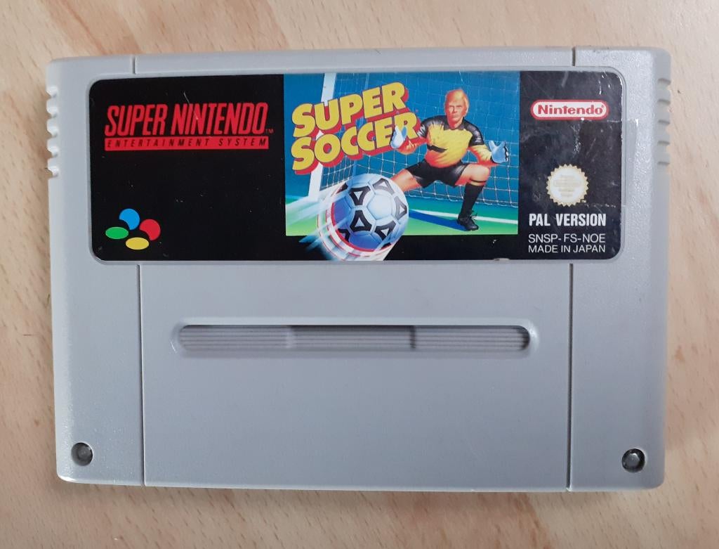 Super soccer, Consoles de jeu & Jeux vidéo, Jeux | Nintendo Super NES, Enlèvement ou Envoi, Utilisé, Sport