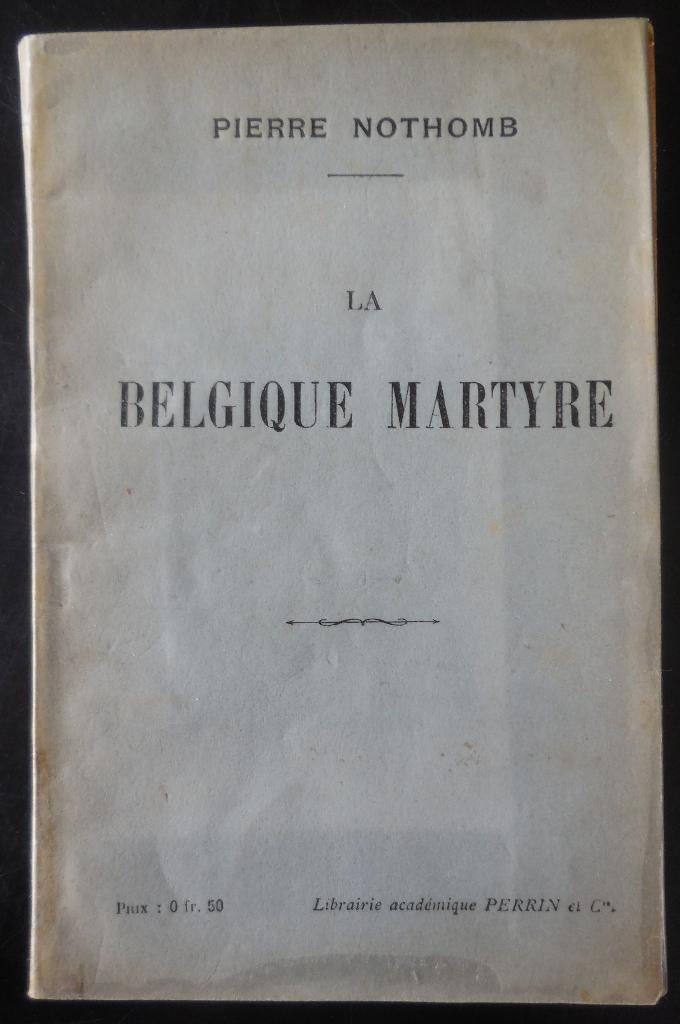 La Belgique martyre - P. Nothomb - 1915, Livres, Enlèvement ou Envoi