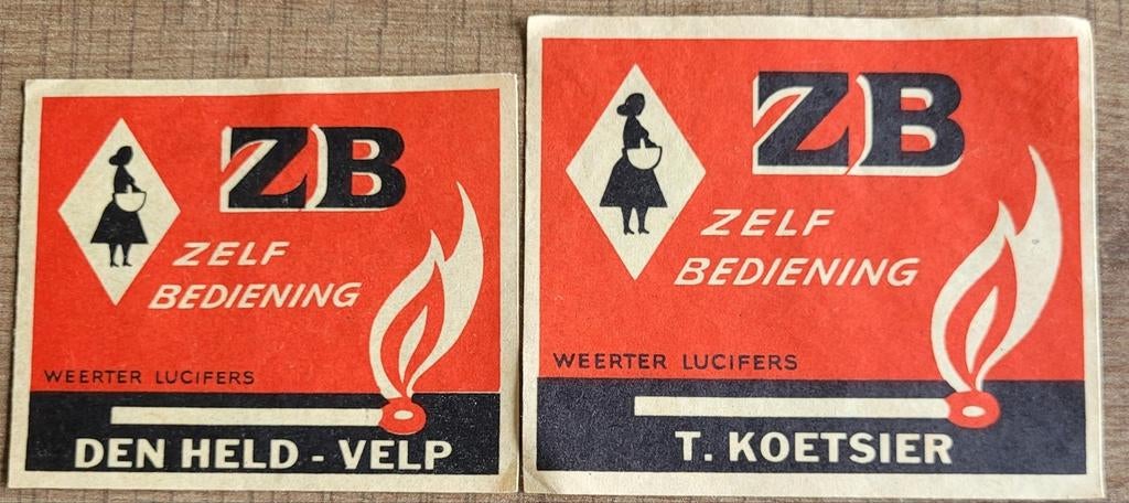 2 oude reclameprenten: Weerter Lucifers, Enlèvement ou Envoi, Comme neuf, Autres types