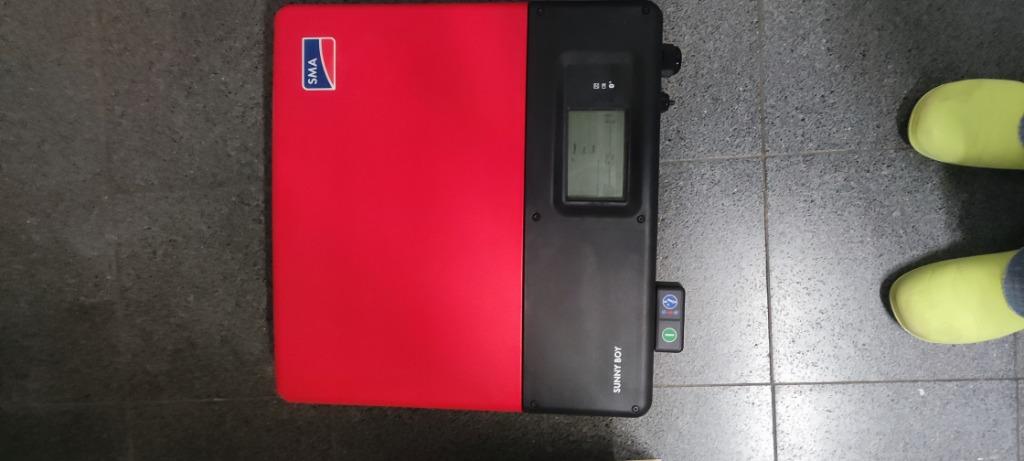 SMA SB4000TL, Ophalen, Gebruikt
