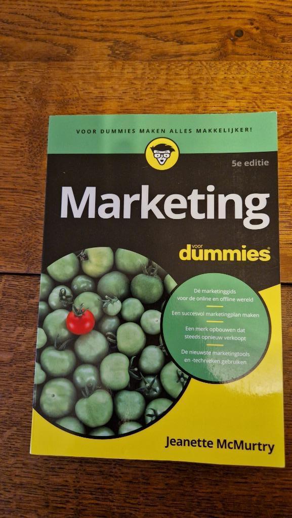 Marketing voor dummies, Neuf, Jeannette McMurtry, Enlèvement, Économie et Marketing