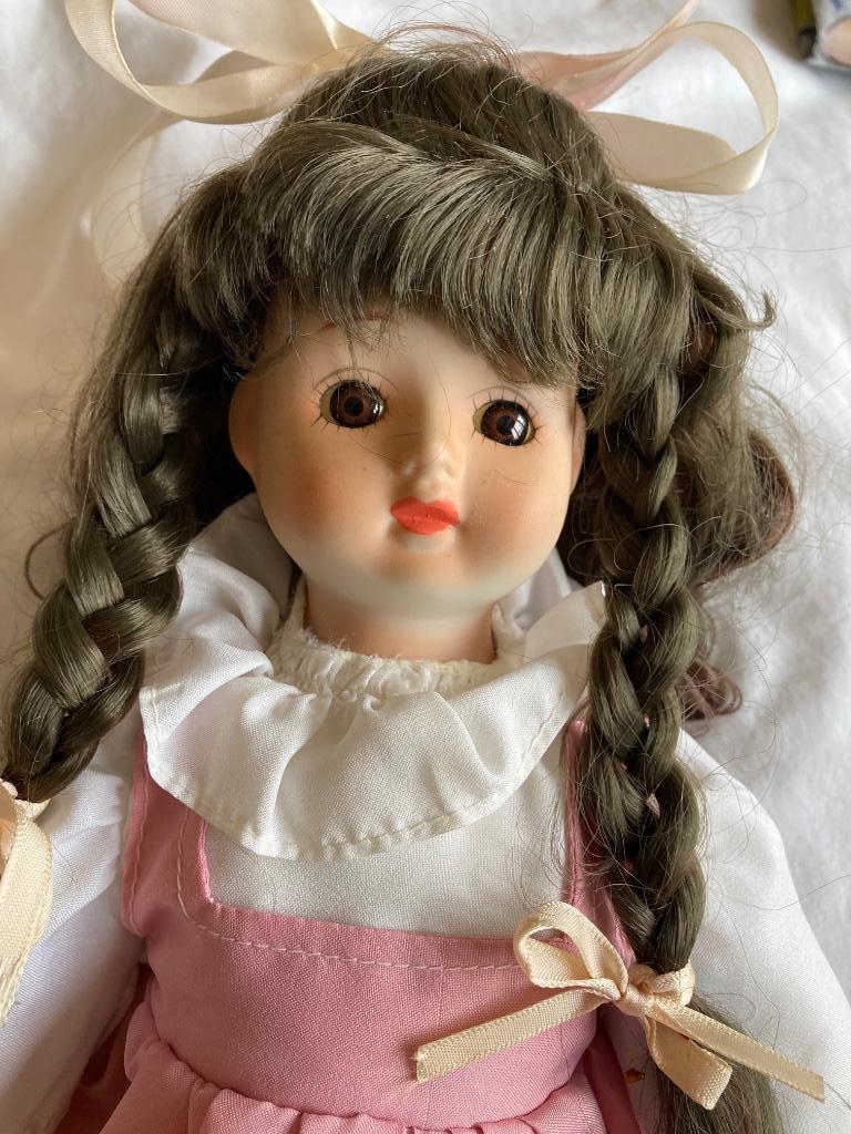 Poupée ancienne tete et bras en biscuit, Enlèvement, Comme neuf, Poupée, Réaliste ou Reborn