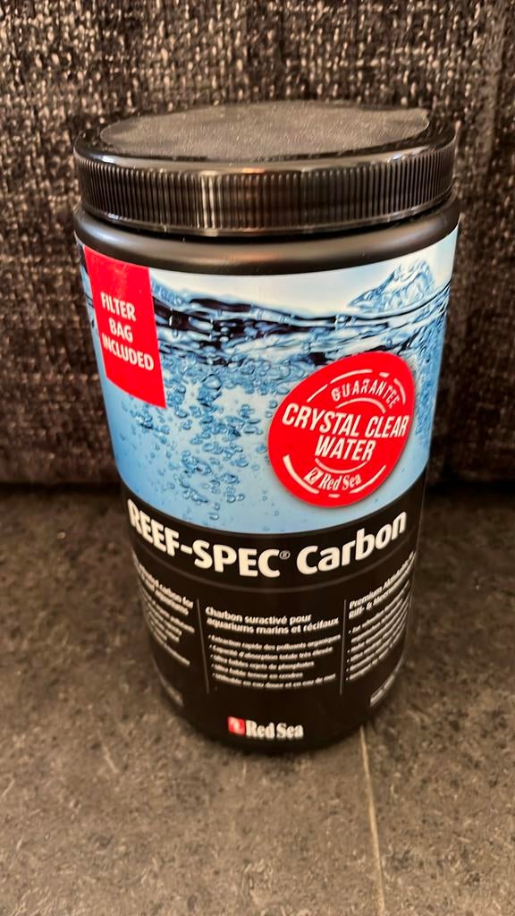 Red sea reef spec Carbon charbon suractivé pour aquariums, Enlèvement ou Envoi, Neuf