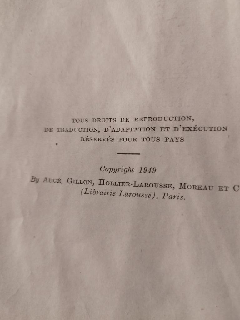 Nouveau Larousse illustré Tome 1 et 2 (Augé), Boeken, Larousse, Complete serie, Ophalen, Gelezen