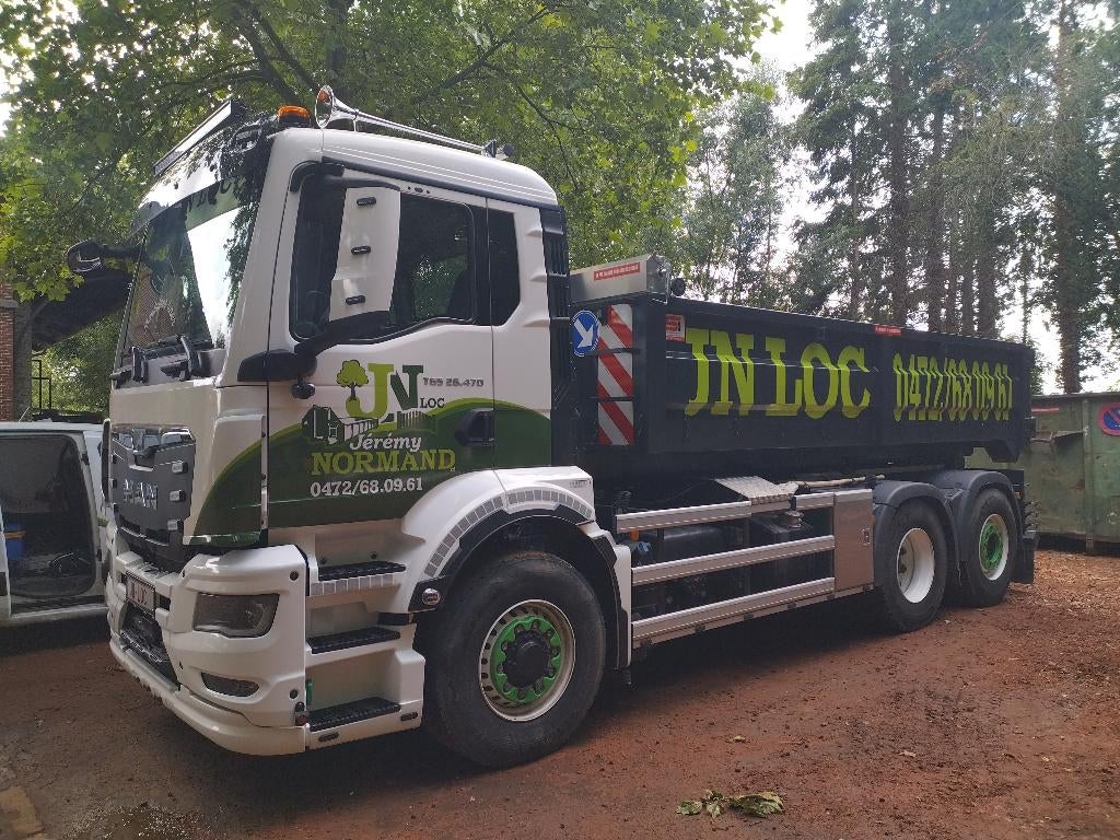 Location de containers, Enlèvement ou Envoi