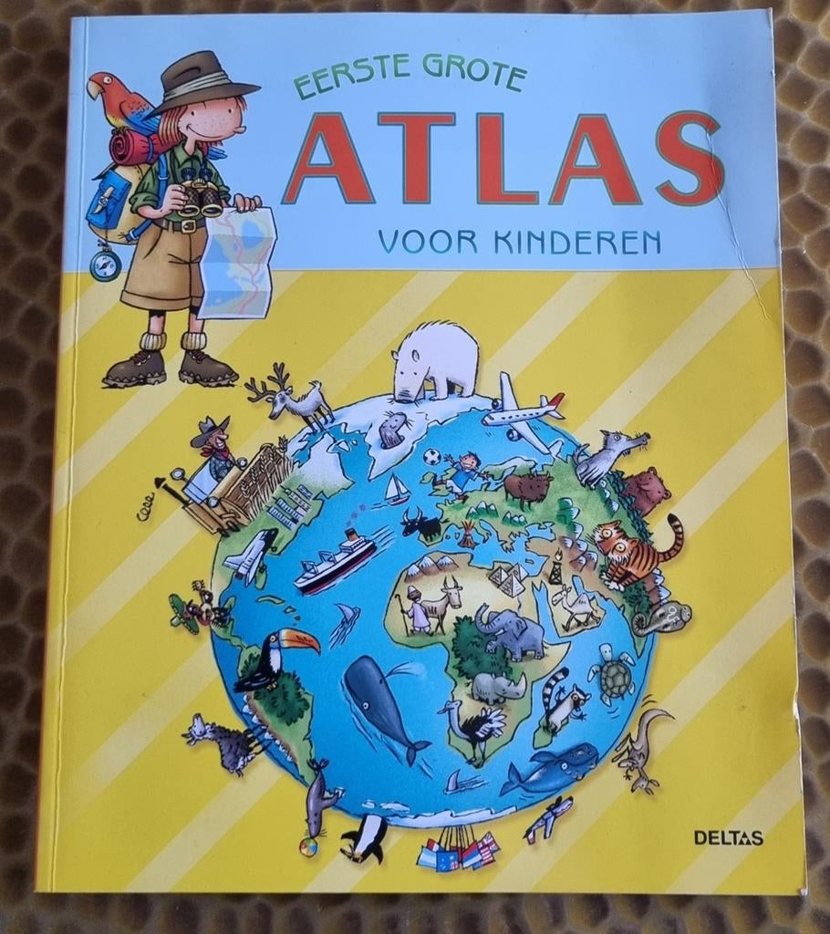 Eerste grote atlas voor kinderen, Boeken, Ophalen of Verzenden