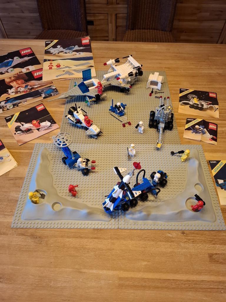 LEGO RUIMTEVEER 6929+6842+6803+6881+6844+6880 +ACC, Ophalen of Verzenden, Gebruikt, Complete set, Lego
