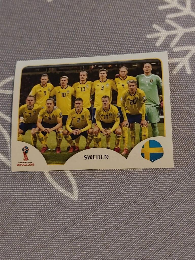 Panini / Sticker / Zweden / FIFA World Cup 2018, Verzamelen, Verzenden, Nieuw, Poster, Plaatje of Sticker