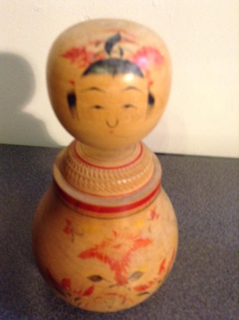 Kokeshi - Traditionele Japanse houten pop / 3, Ophalen of Verzenden