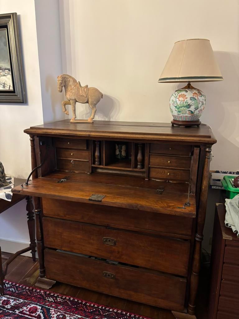 Bureau/secrétaire ancien XIXe siècle, Antiquités & Art, Enlèvement