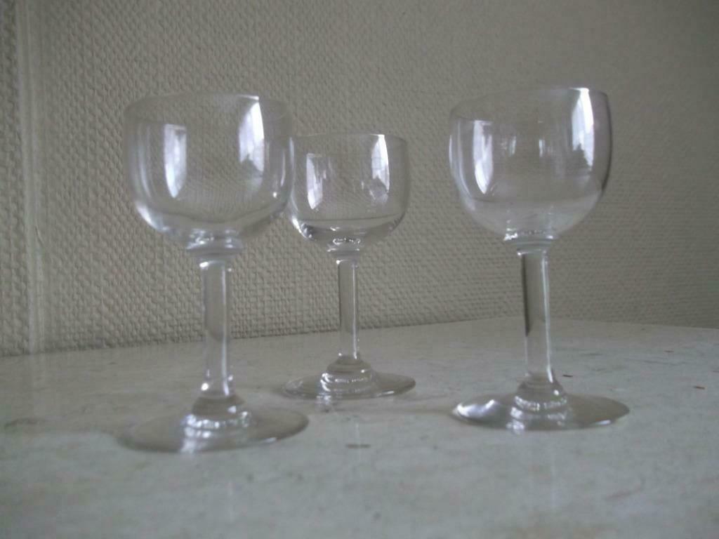 jeneverglaasjes, Verzamelen, Glas en Drinkglazen, Zo goed als nieuw, Borrel- of Shotglas, Ophalen of Verzenden