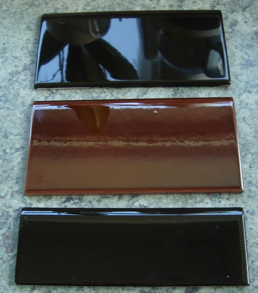 zwarte plinten 10x20 met afgronde boord, Doe-het-zelf en Bouw, Tegels, Ophalen