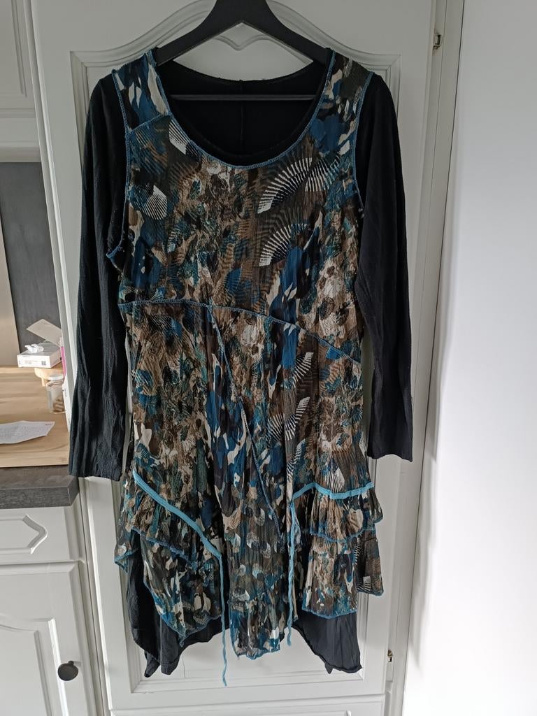 Asymmetrische tuniekjurk van La Redoute, Ophalen of Verzenden, Blauw