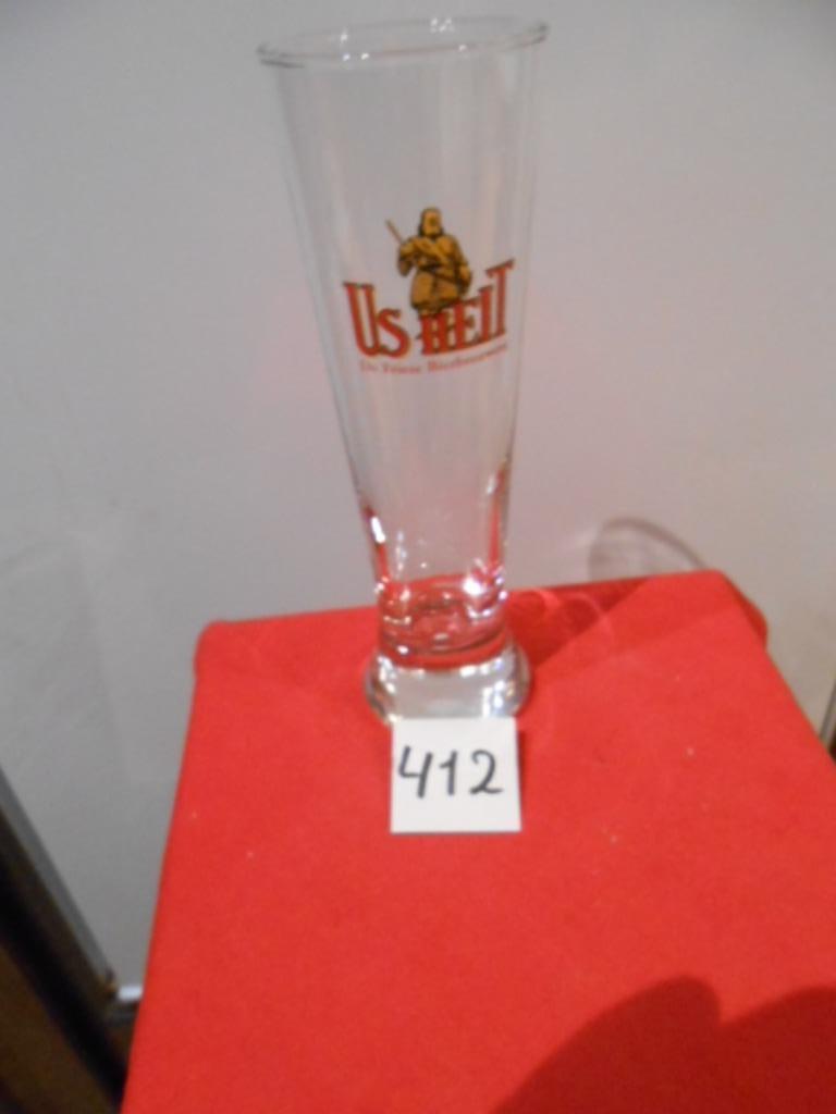 collection de verres à bière Us Heit - La brasserie de bière, Enlèvement ou Envoi, Comme neuf, Verre à bière