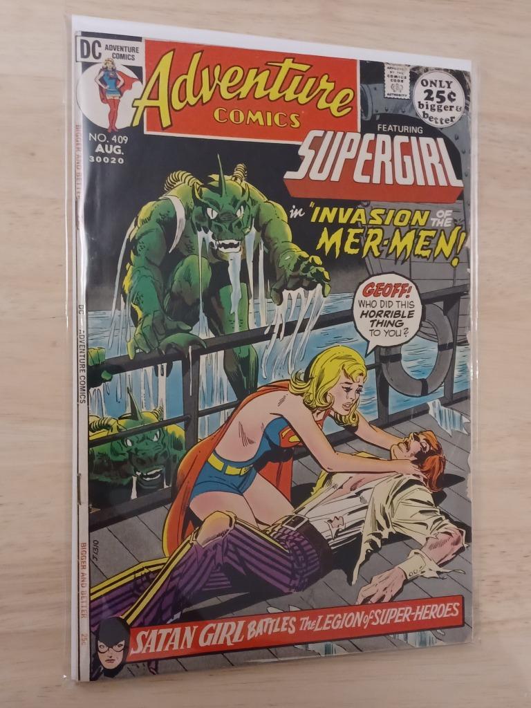 Adventure Comic Supergirl 409 (1971), Amerika, DC comics, Ophalen of Verzenden, Gelezen